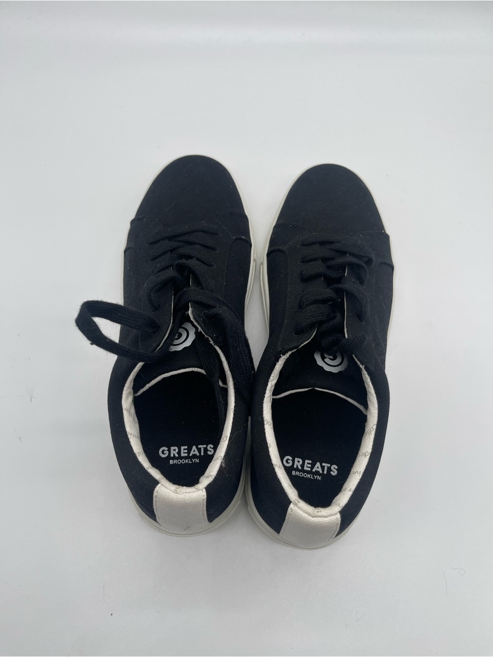 Greats Brooklyn Women’s Black Low-Top Casual Sneakers Nwt — image 5 of 8